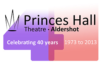 40th anniversary of Princes Hall logo